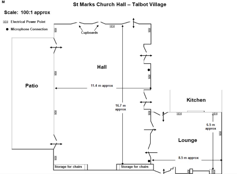 Church Hall Plan