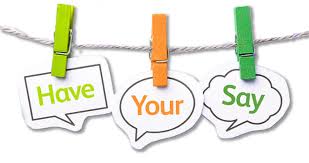 have your say