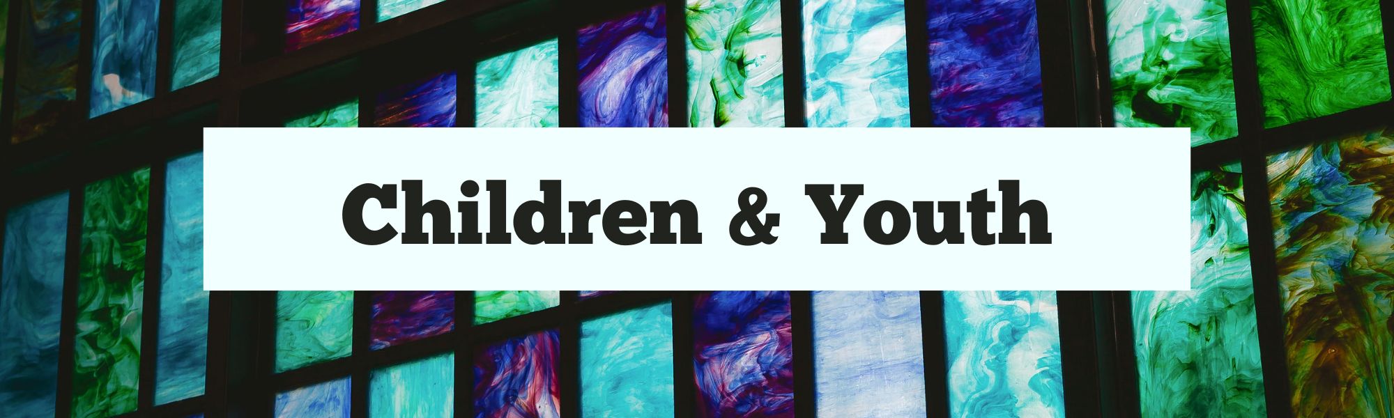 Blue Gradient Header Banner